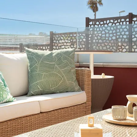 Ferienhaus Chale Con Terraza En La Costa
