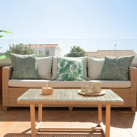 Chale Con Terraza En La Costa Ferienhaus