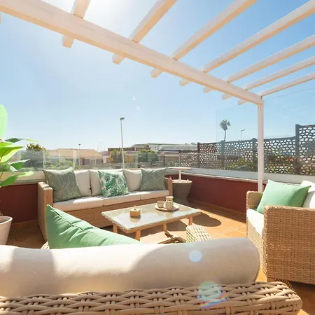 Ferienhaus Chale Con Terraza En La Costa La Estrella (Gran Canaria)